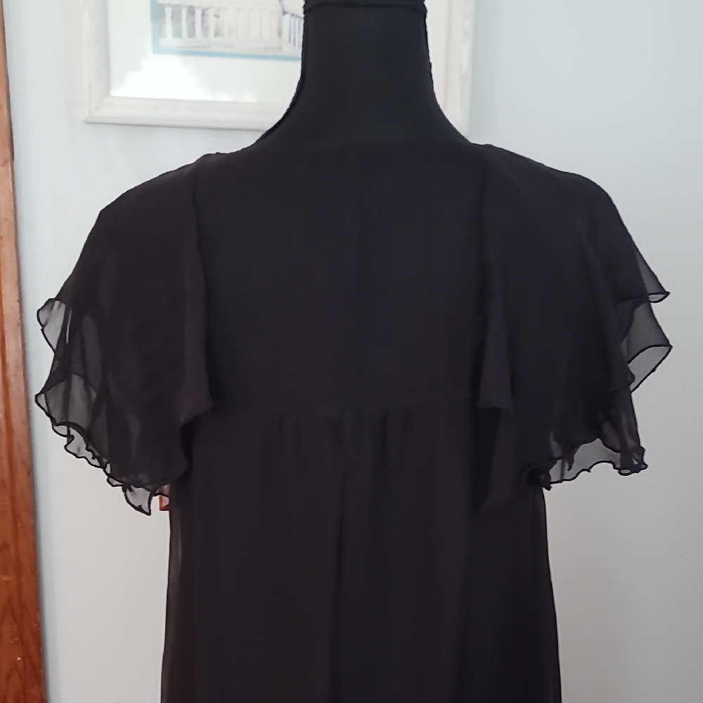 Kensie Black Midi Dress - Picture 10 of 11